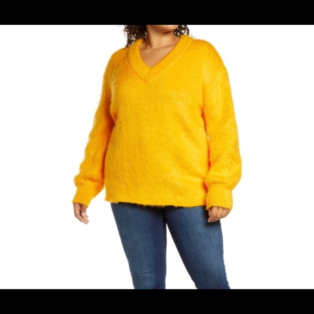 Yellow sweater